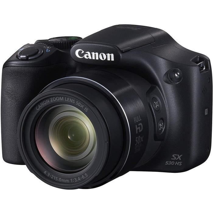 Canon POWERSHOT SX530 HS Bridge Schwarz Kamera Zoom X50