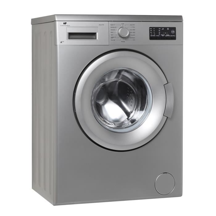 CONTINENTAL EDISON LL712S - Lave-linge frontal - 7kg - 1200 tours - A++
