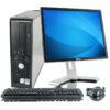 DELL Optiplex 780 Desktop-Computer Dual Core 8 GB RAM 1 bis 17 Zoll Festplattenbildschirm, überholter Desktop-PC, Windows 10