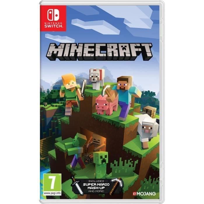 Pack Nintendo Switch Grise + Minecraft + Pokémon: Los geht's, Pikachu