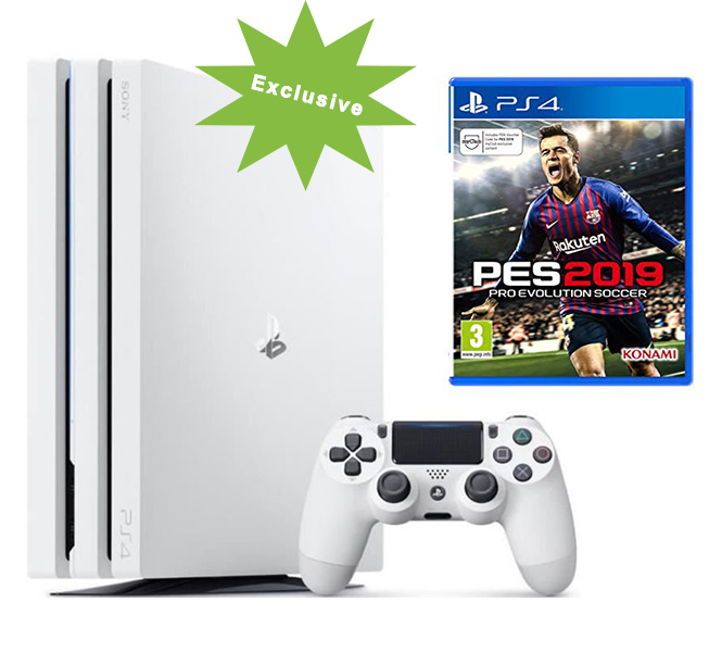 PS4 Pro 1 To + PES19