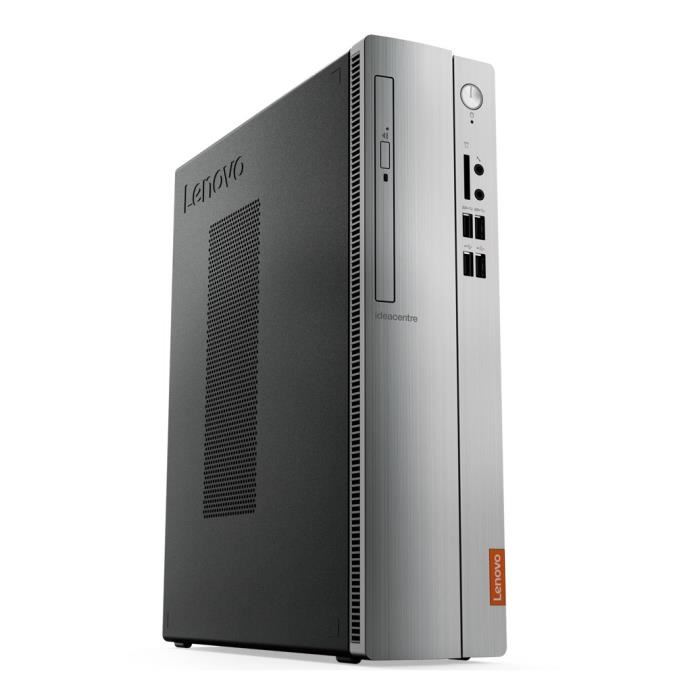 Zentraleinheit - LENOVO Ideacentre 510S-07ICB - Core i3-8100 - RAM 4 GB - Festplatte 2 TB Festplatte - Windows 10