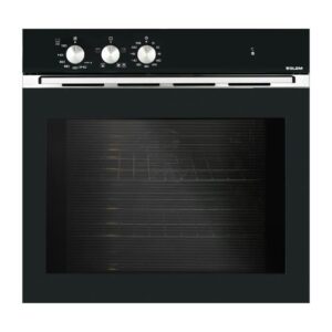 Glem GFEV21BKN, mittel, elektrischer Ofen, Erdgas, 59 l, 59 l, schwarz, rotierend