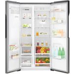 LG GSL360ICEV - Amerikanischer Kühlschrank - 591 l (394 l + 197 l) - Insgesamt kein Frost - A + - L91,2 cm x H179 cm - Graphit