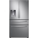 SAMSUNG RF24R7201SR - Multiport-Kühlschrank - 510 l (348 l + 123 l + 39 l) - Belüftete Kälte plus - A + - 90,8 cm x H177,7 cm - Edelstahl