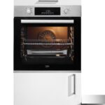 BEKO Einbaubackofen BBIM12300X, mit Teleskopauszug nachrüstbar