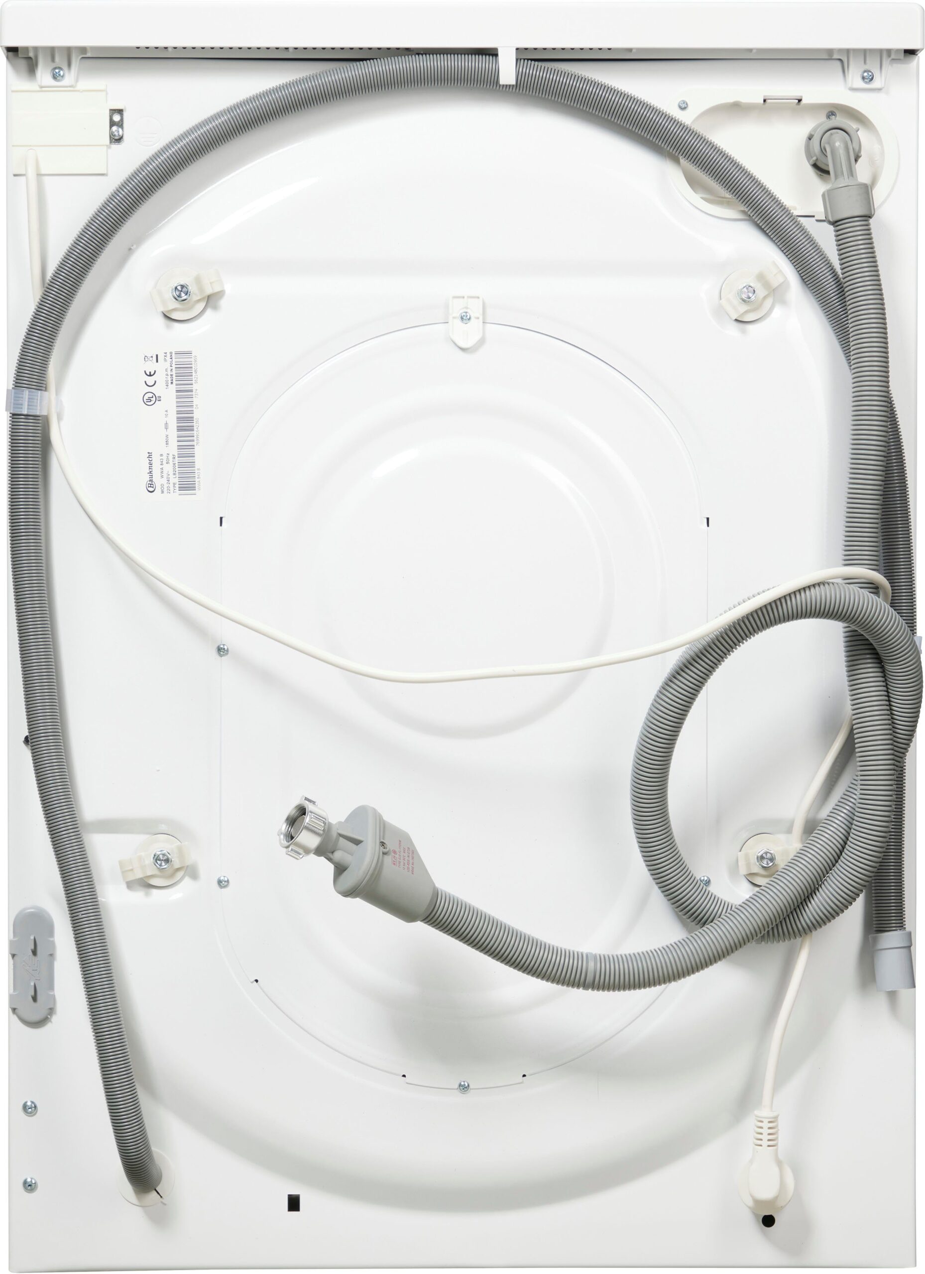 BAUKNECHT Waschmaschine WWA 843 B, 8 kg, 1400 U/min – Bild 5
