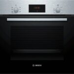 BOSCH Backofen-Set HBD236VR60, mit Teleskopauszug nachrüstbar, ecoClean Direct