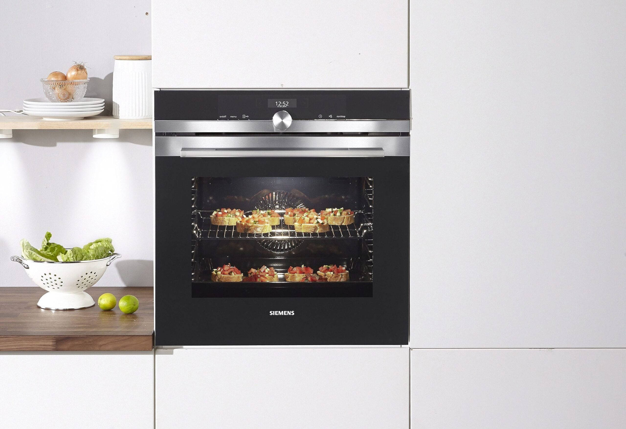 SIEMENS Einbaubackofen iQ700 HB632GBS1, mit Pizzastufe – Bild 6