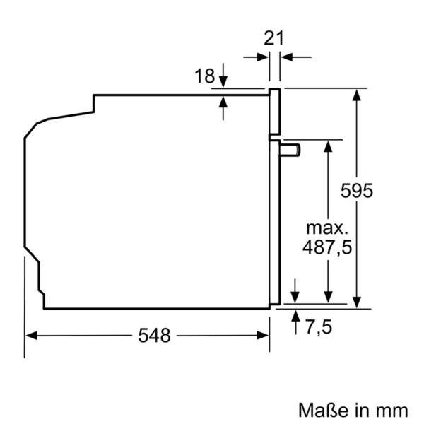 NEFF Pyrolyse Backofen N 70 B55CR20N0, mit Teleskopauszug nachrüstbar, Pyrolyse-Selbstreinigung, mit Slide&Hide® – Bild 9