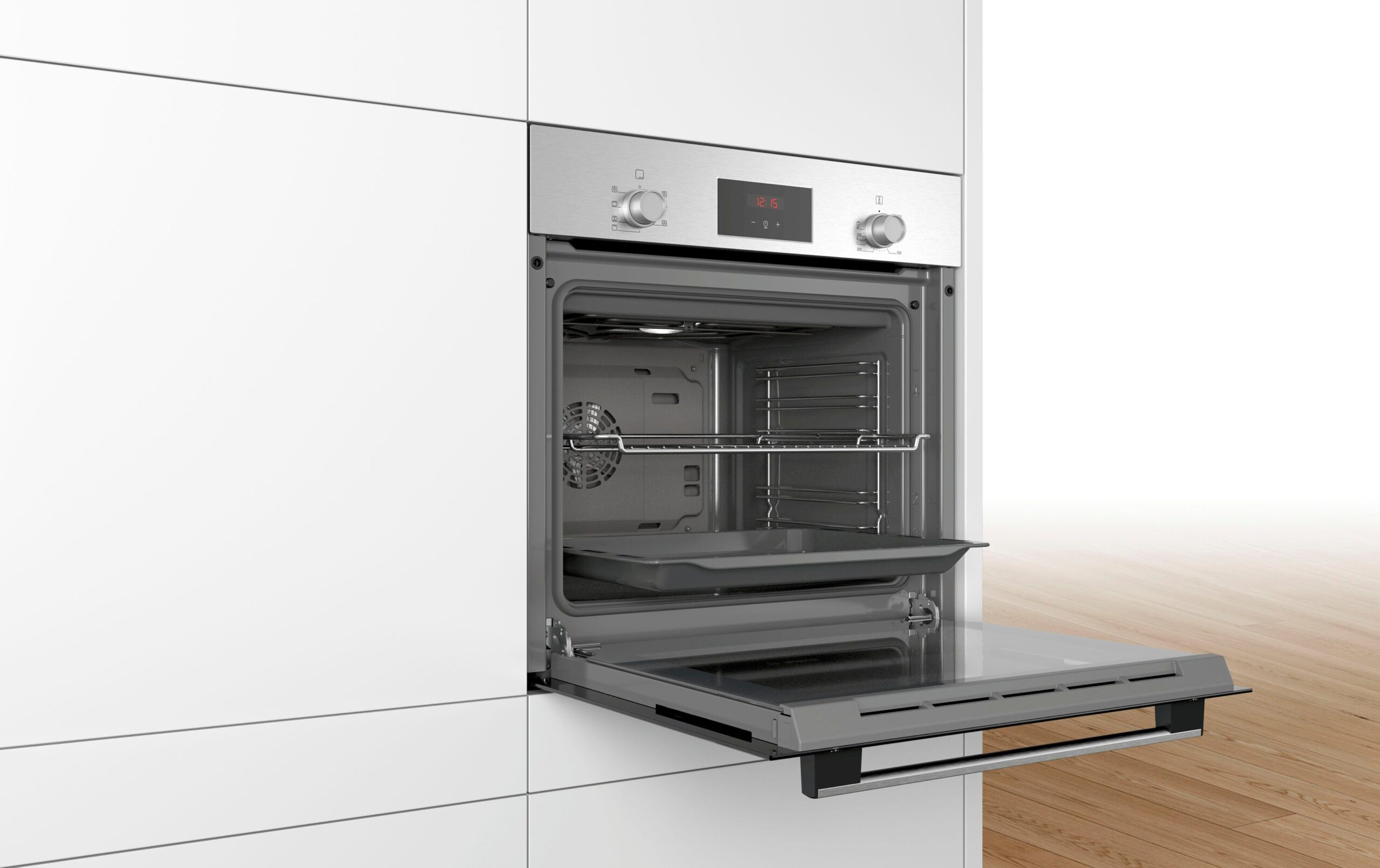 BOSCH Backofen-Set HBD236VR60, mit Teleskopauszug nachrüstbar, ecoClean Direct – Bild 8