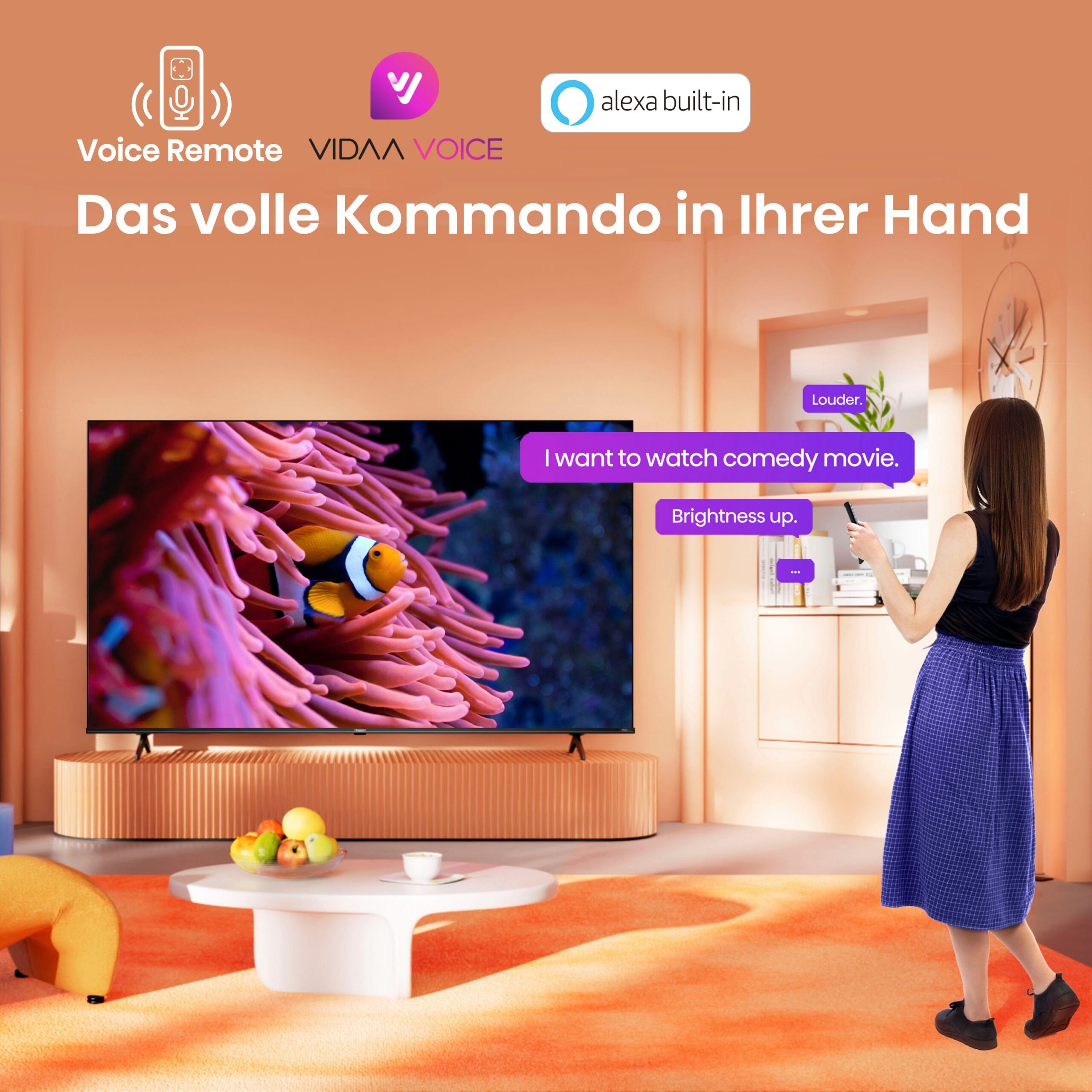 Hisense 55E61KT LED-Fernseher (139 cm/55 Zoll, 4K Ultra HD, Smart-TV, Alexa Built-In, DTS Virtual X, Smart-TV, Dolby Vision, Triple Tuner DVB-C/S/S2/T/T2) – Bild 16