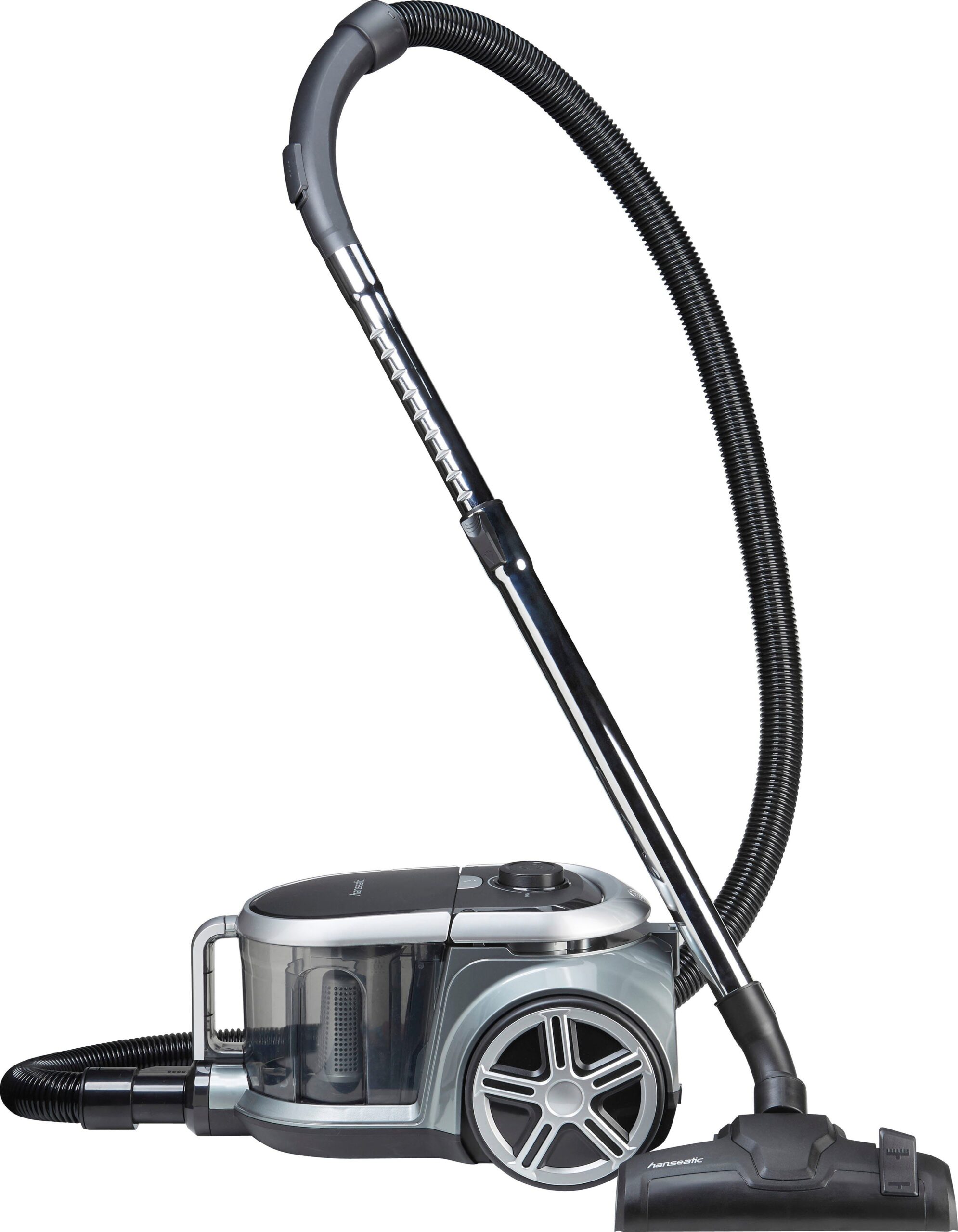 Hanseatic Bodenstaubsauger V18C01A-80, 800 W, beutellos, 7,5m Radius – Bild 2