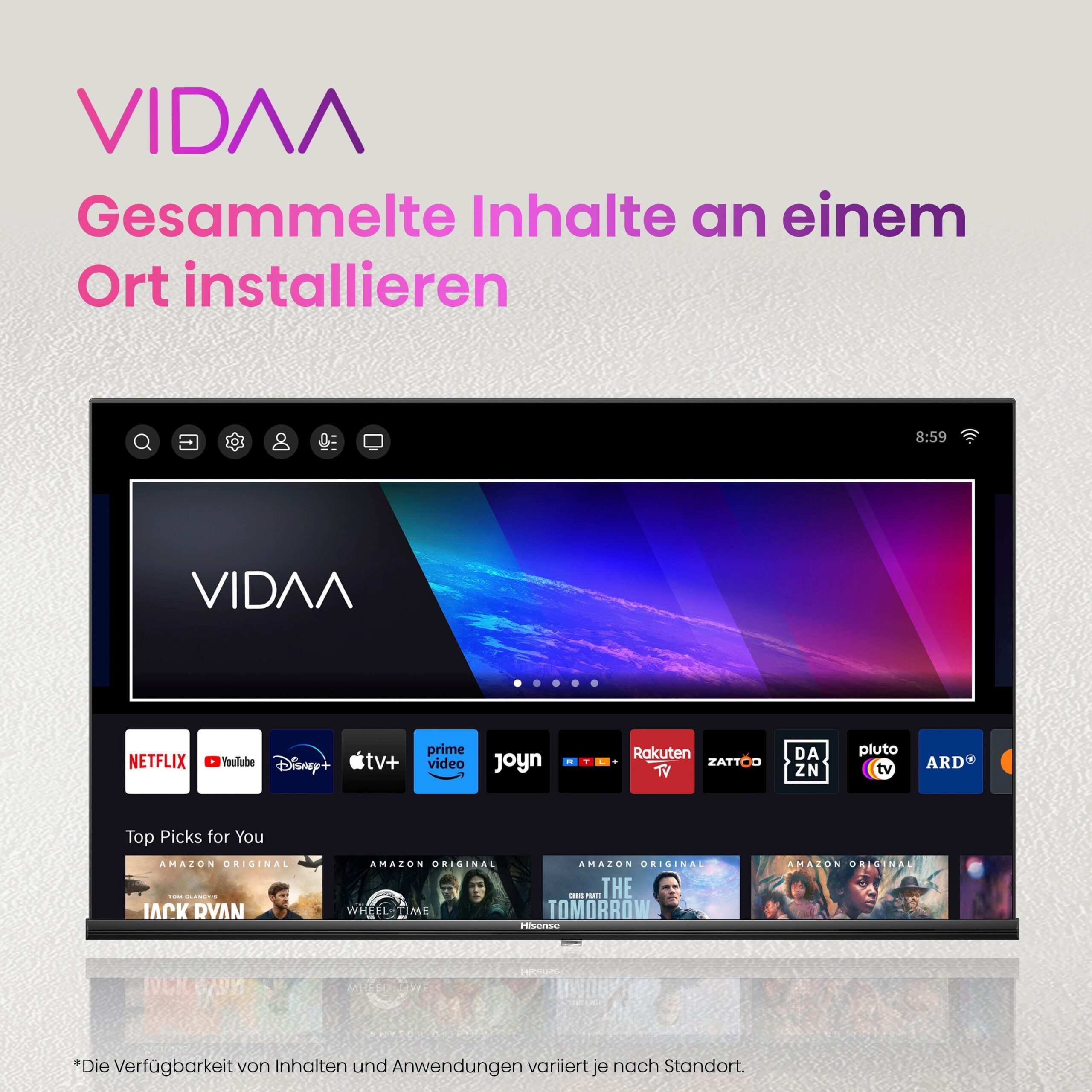 Hisense 40E41KT LED-Fernseher (100 cm/40 Zoll, Full HD, Smart-TV, Alexa Built-In, Game Mode, Hotel Mode, Smart-TV,Triple Tuner DVB-T2 / T/C / S2 / S) – Bild 16