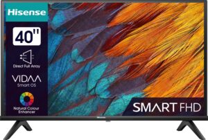 Hisense 40E41KT LED-Fernseher (100 cm/40 Zoll, Full HD, Smart-TV, Alexa Built-In, Game Mode, Hotel Mode, Smart-TV,Triple Tuner DVB-T2 / T/C / S2 / S)