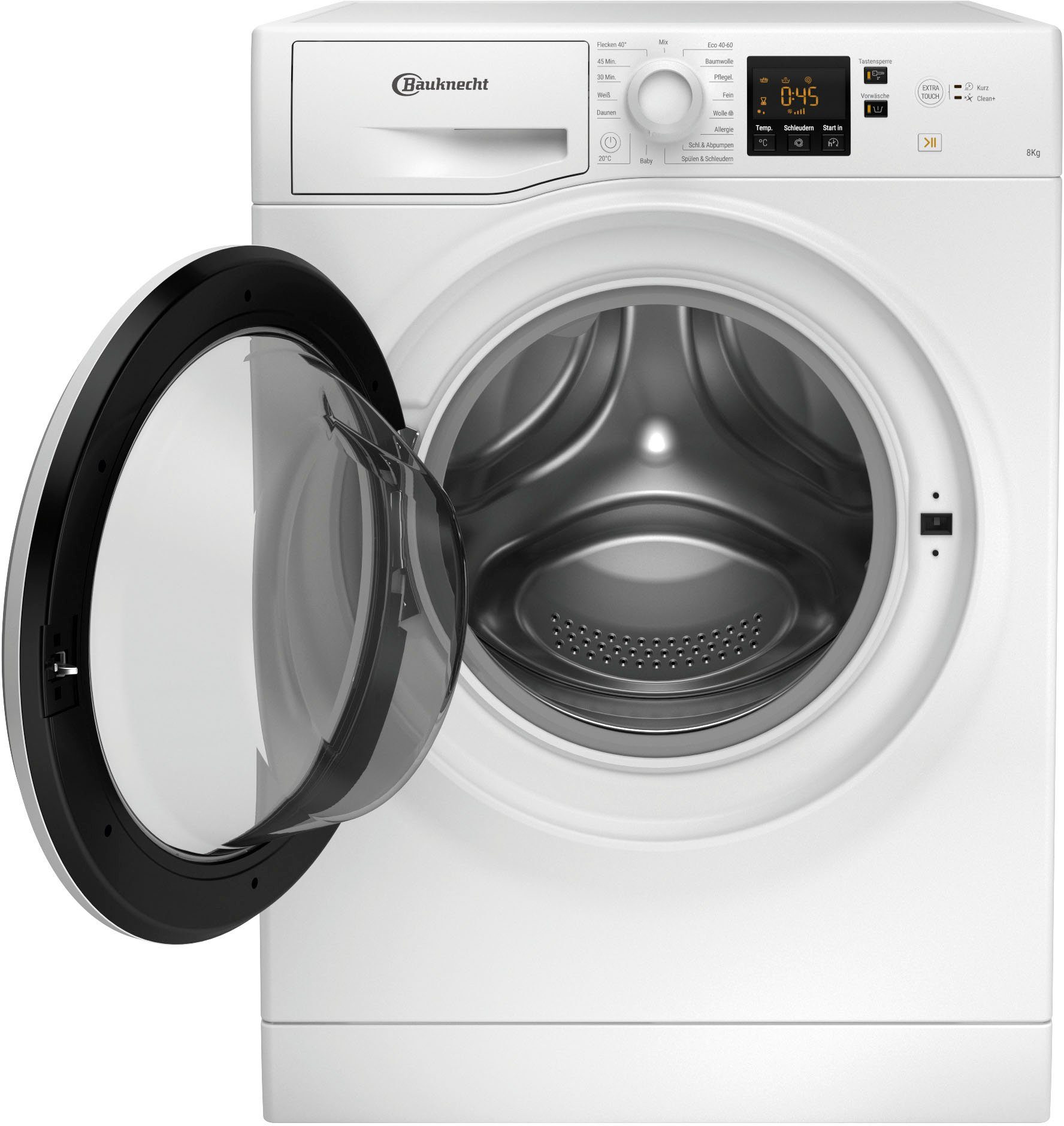 BAUKNECHT Waschmaschine WWA 843 B, 8 kg, 1400 U/min – Bild 9