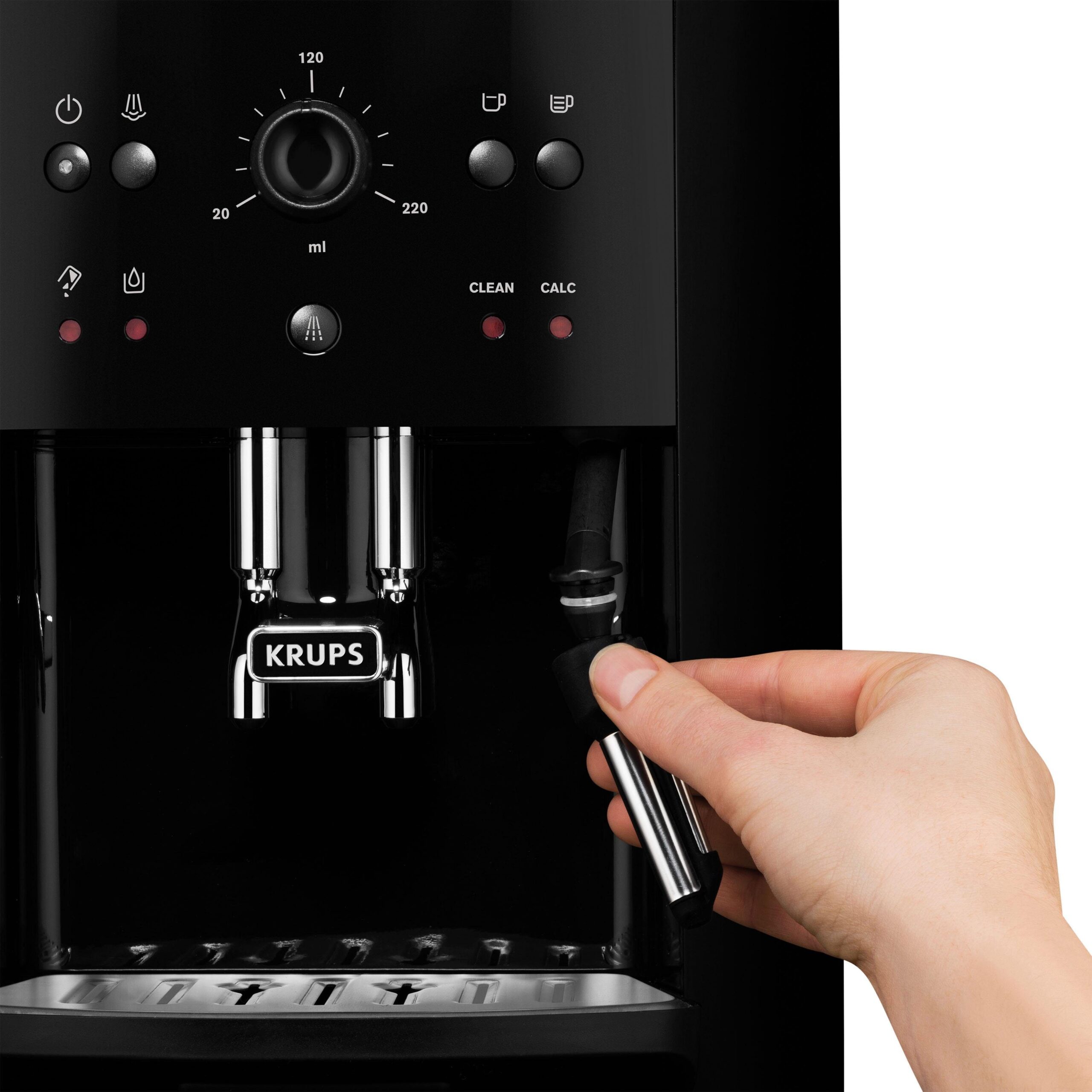 Krups Kaffeevollautomat EA8110 Arabica Quattro Force, 1450 Watt, Wassertankkapazität: 1,8 Liter, Pumpendruck: 15 bar – Bild 4