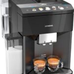 SIEMENS Kaffeevollautomat EQ.5 500 integral TQ505D09, einfache Bedienung, integrierter Milchbehälter, 2 Tassen gleichzeitig