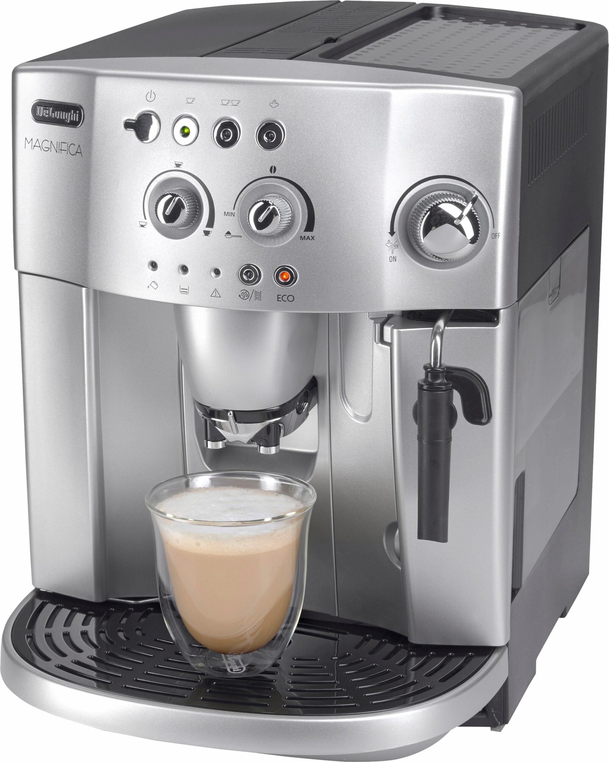 De'Longhi Kaffeevollautomat Magnifica ESAM 4008.S, Silber – Bild 3