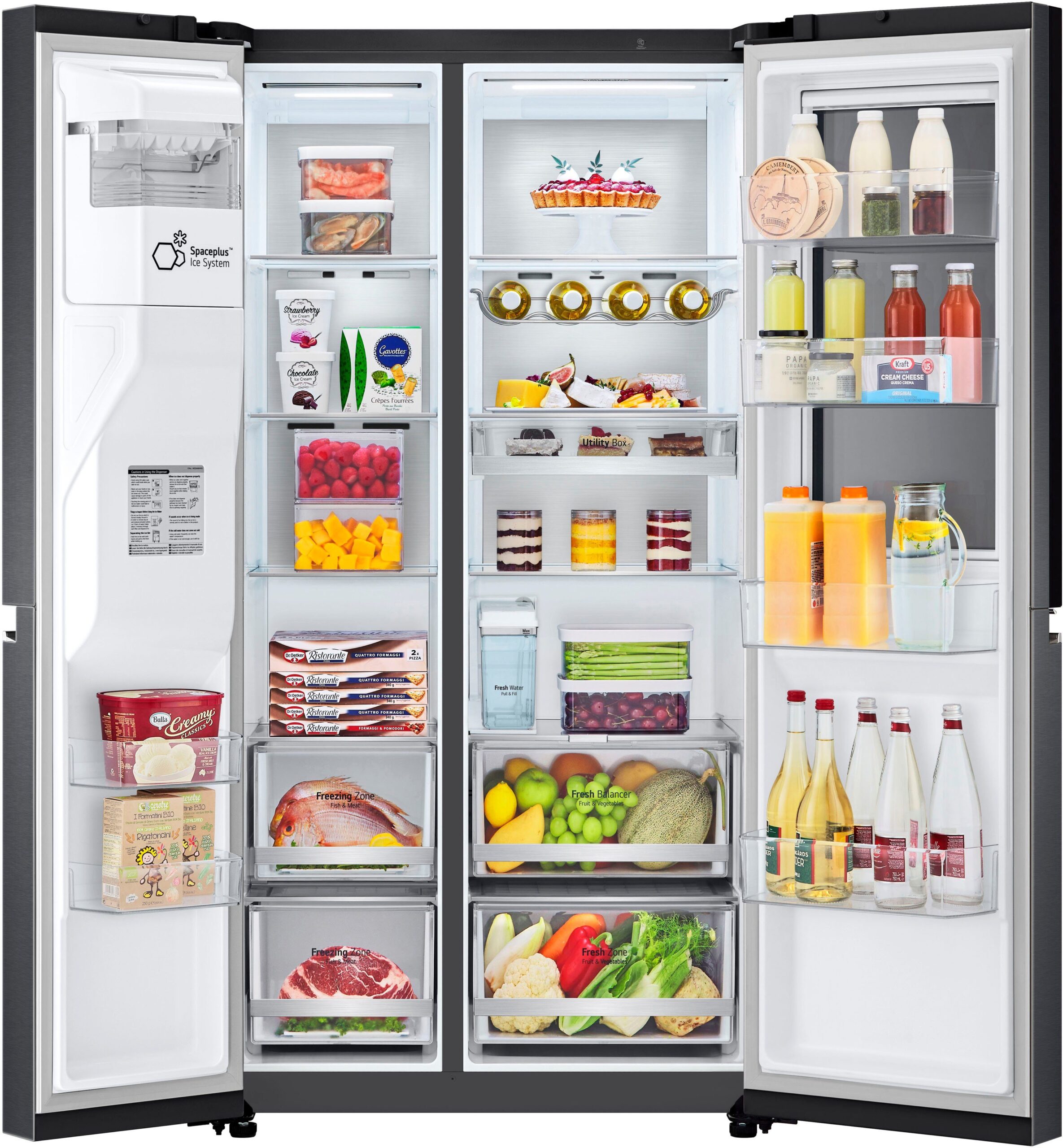 LG Side-by-Side GSXV91MCAF, 179 cm hoch, 91,3 cm breit – Bild 5