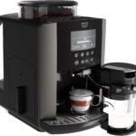 Krups Kaffeevollautomat EA819E Arabica Latte, Wassertankkapazität: 1,7 Liter, Pumpendruck: 15 Bar, LCD-Display