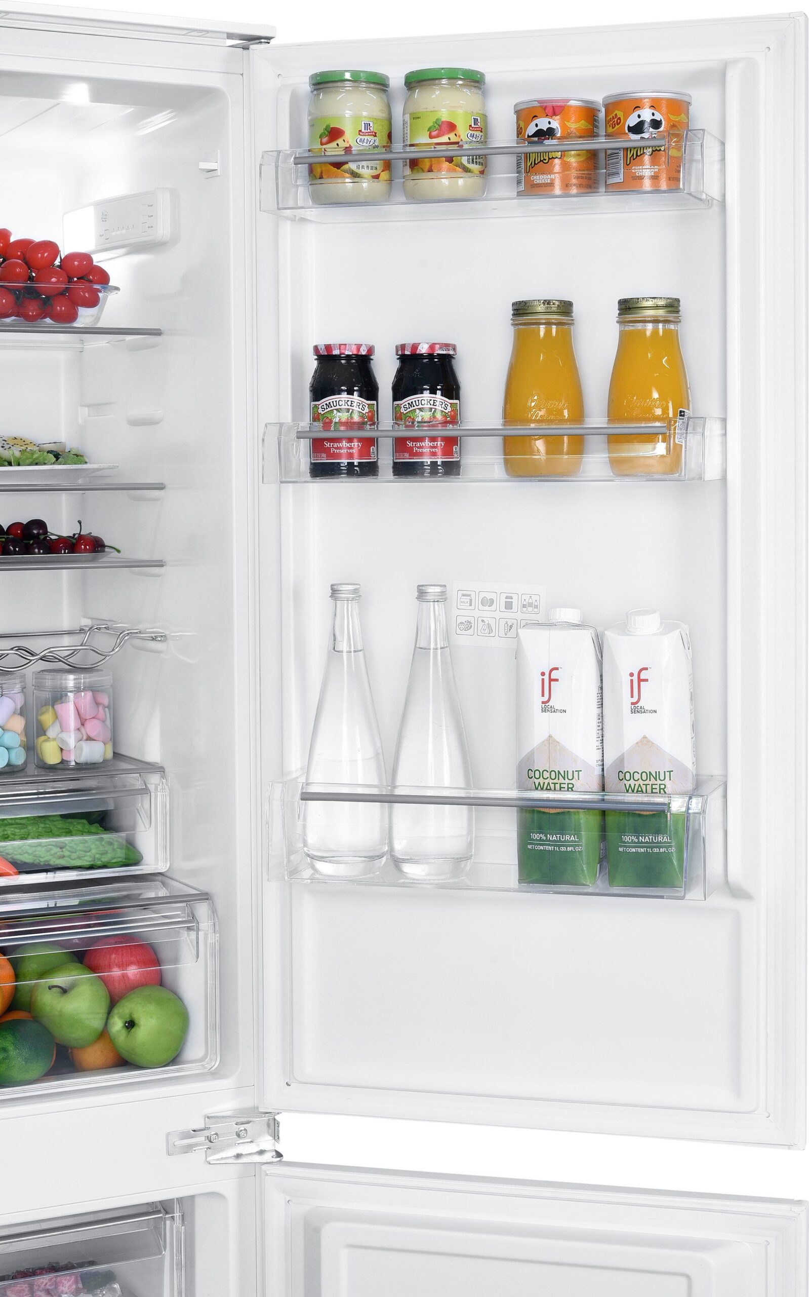 Hanseatic Einbaukühlgefrierkombination HEKGK17754E, 178 cm hoch, 54 cm breit, 178,5 cm hoch – Bild 5