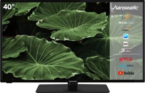 Hanseatic 40F800FDS LED-Fernseher (100 cm/40 Zoll, Full HD, Android TV, Smart-TV)