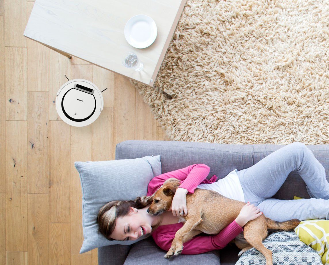 Medion® Saugroboter E10 MD 18600 programmierbar, automatische Rückkehr zur Ladestation – Bild 5