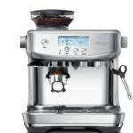 Sage Siebträgermaschine Appliances Barista Pro SES878 Express Siebträgermaschine Mahlwerk silber