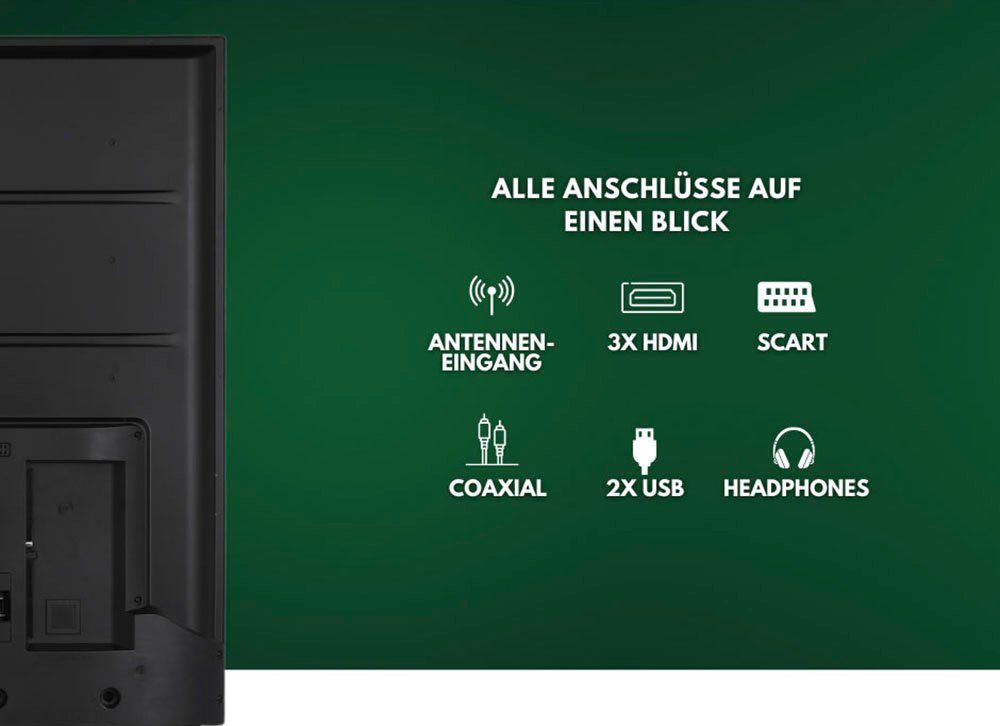 Hanseatic 32H800HDS LED-Fernseher (80 cm/32 Zoll, HD ready, Android TV, Smart-TV) – Bild 8