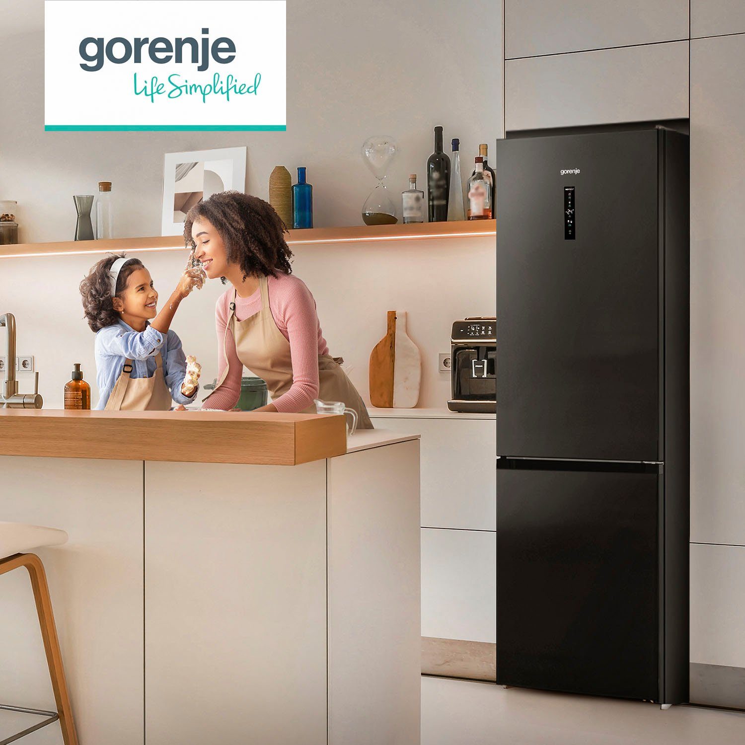 GORENJE Kühl-/Gefrierkombination NK89C0DBK, 200 cm hoch, 60 cm breit – Bild 13