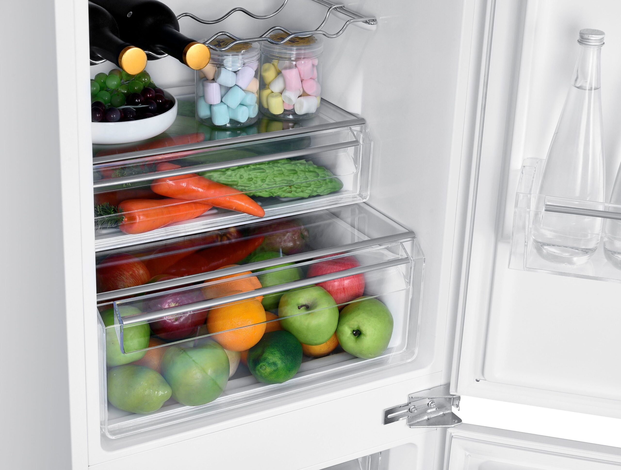 Hanseatic Einbaukühlgefrierkombination HEKGK17754E, 178 cm hoch, 54 cm breit, 178,5 cm hoch – Bild 6