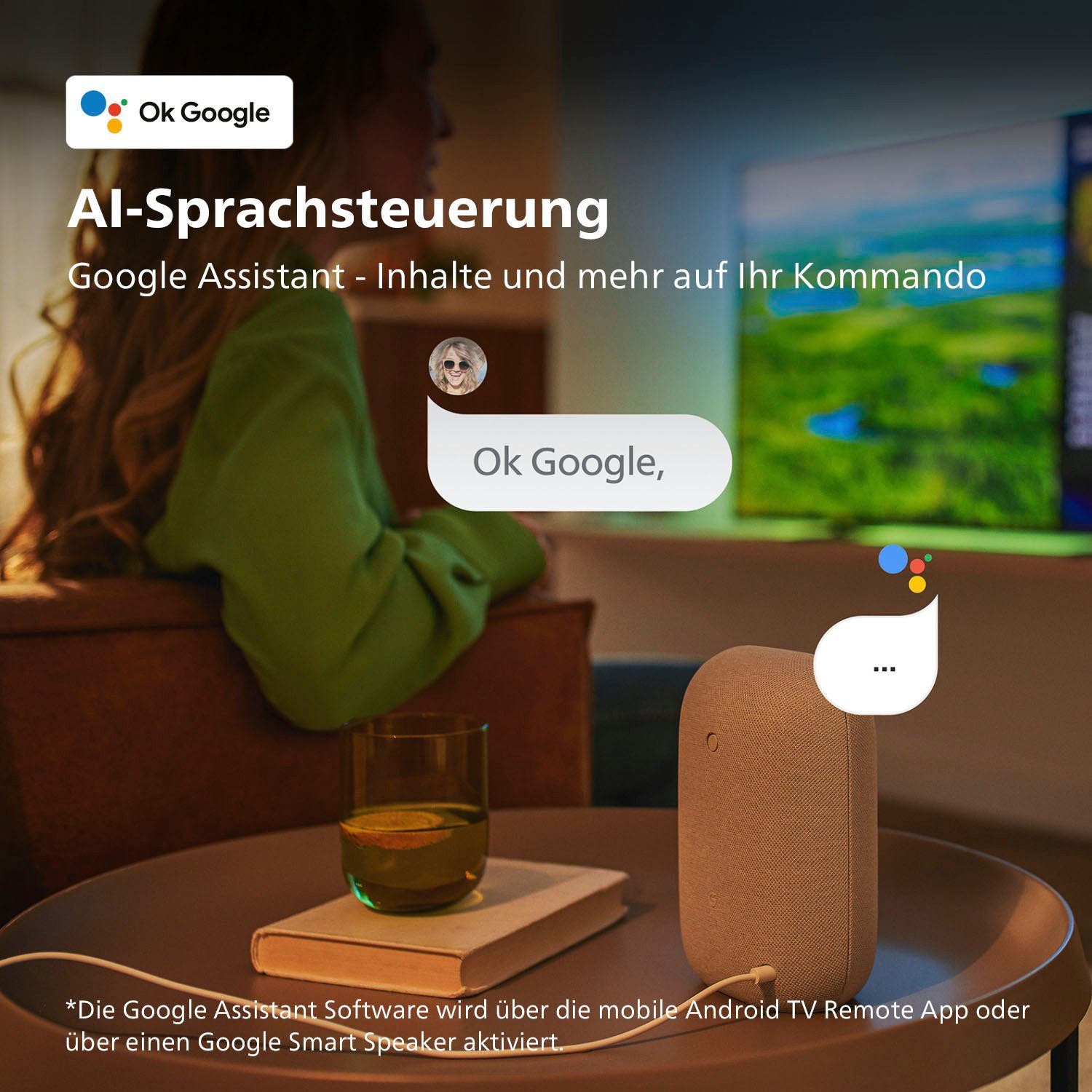 Philips 65PUS8007/12 LED-Fernseher (164 cm/65 Zoll, 4K Ultra HD, Android TV, Smart-TV) – Bild 9