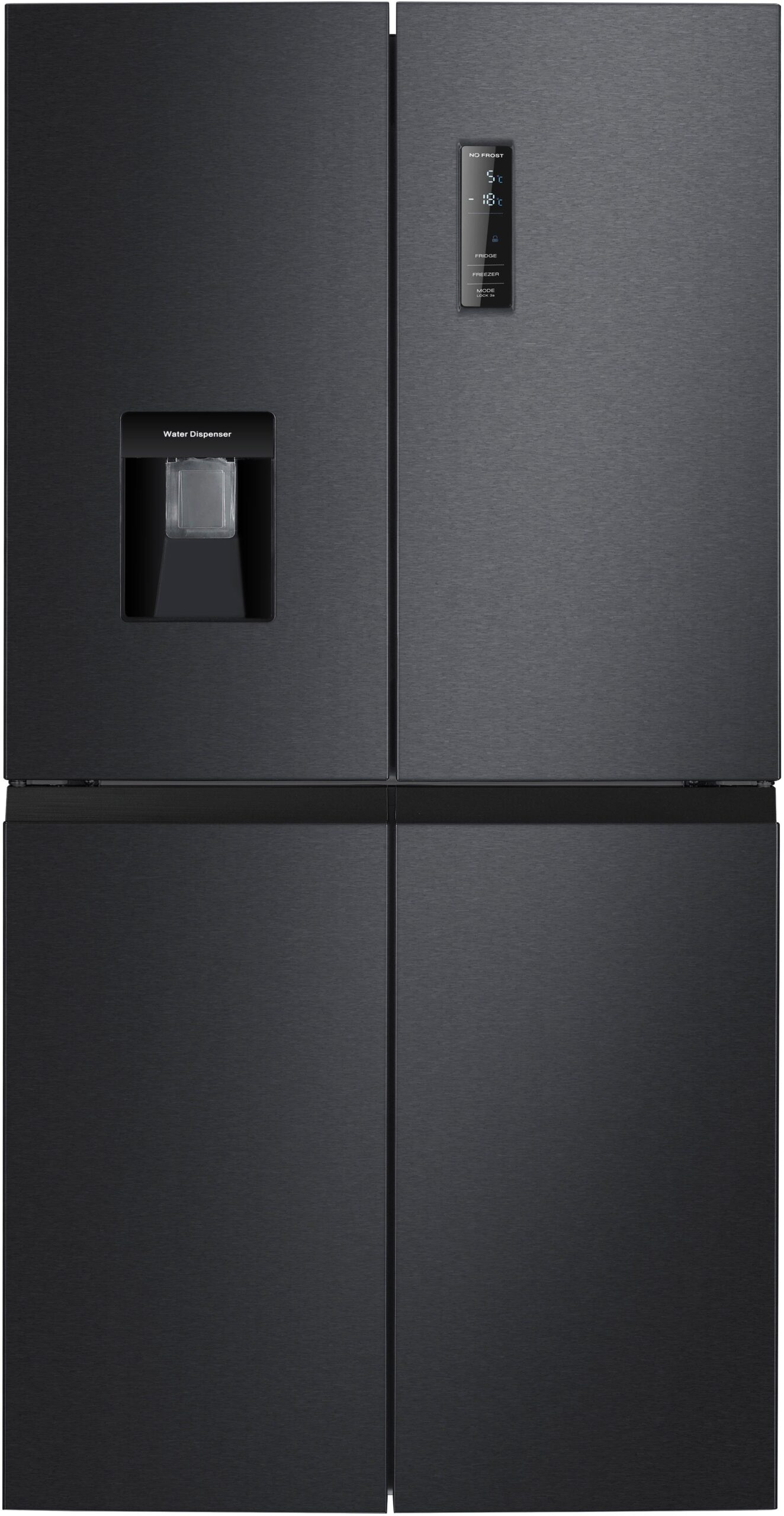 Hanseatic Multi Door HCDB18080DWDBI, 180 cm hoch, 79 cm breit, No Frost