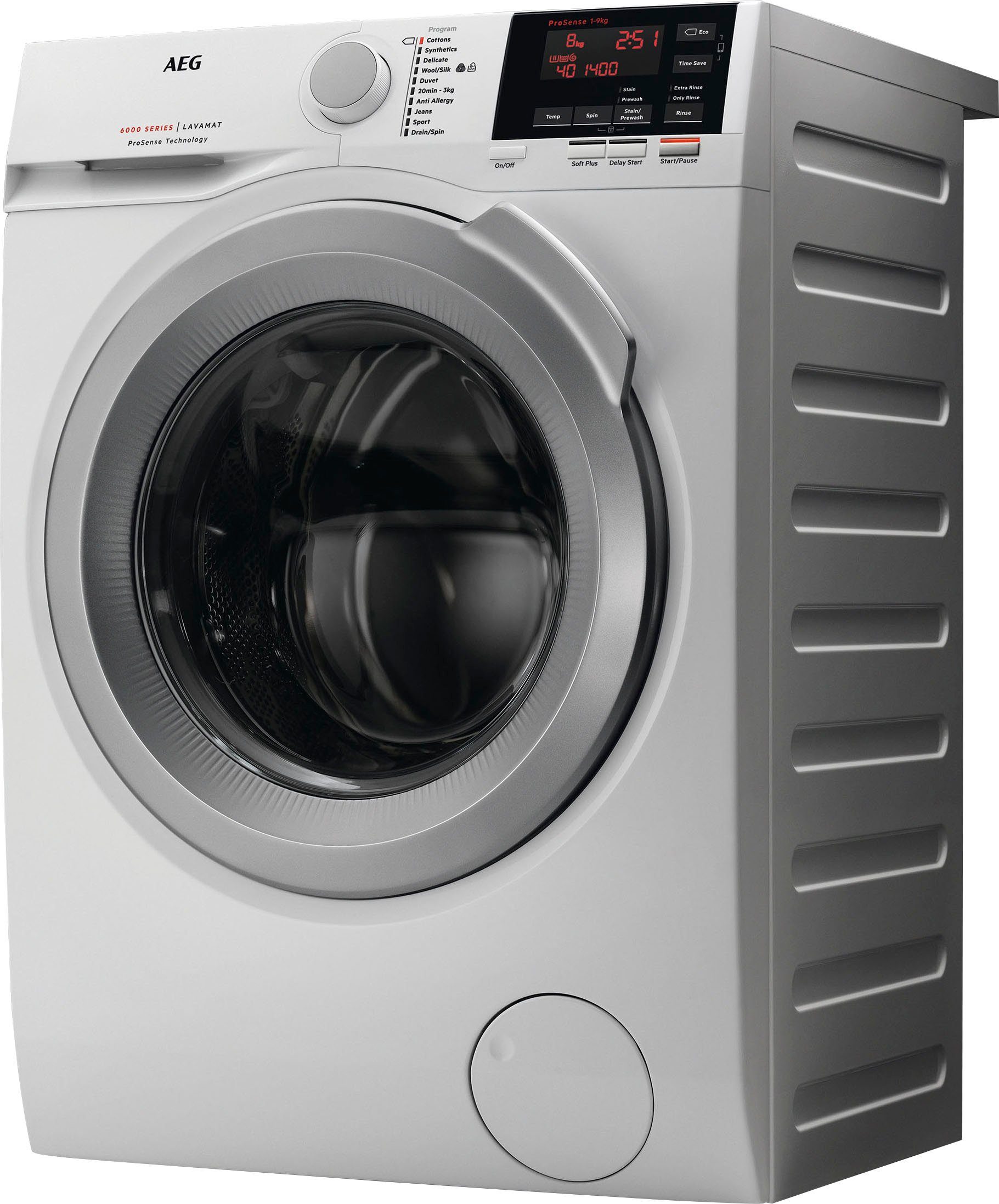 AEG Waschmaschine Serie 6000 L6FB49VFL, 9 kg, 1400 U/min, mit Anti-Allergieprogramm – Bild 2