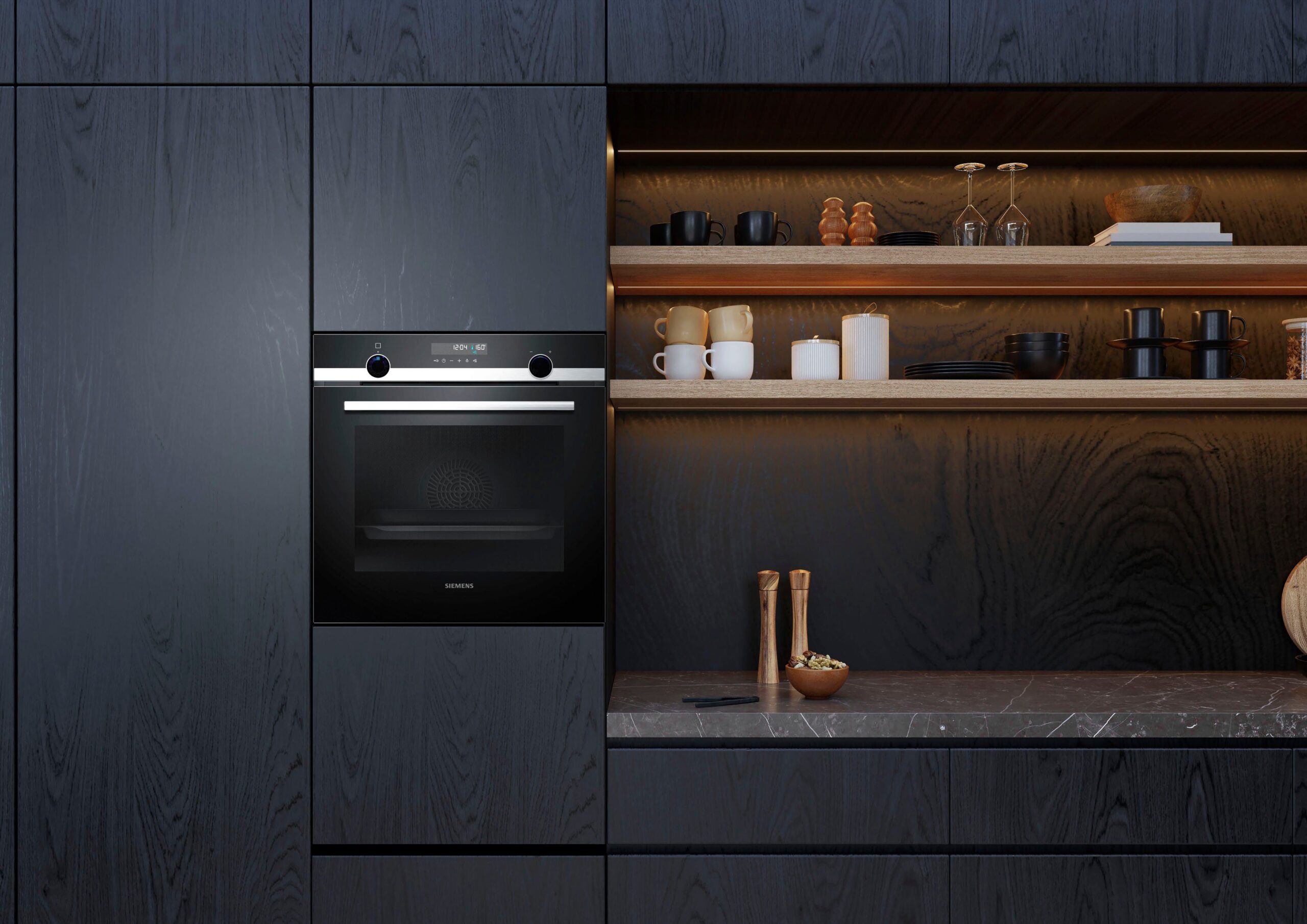 SIEMENS Pyrolyse Backofen iQ500 HB578ABS0, Pyrolyse-Selbstreinigung, Automatikprogramme – Bild 9