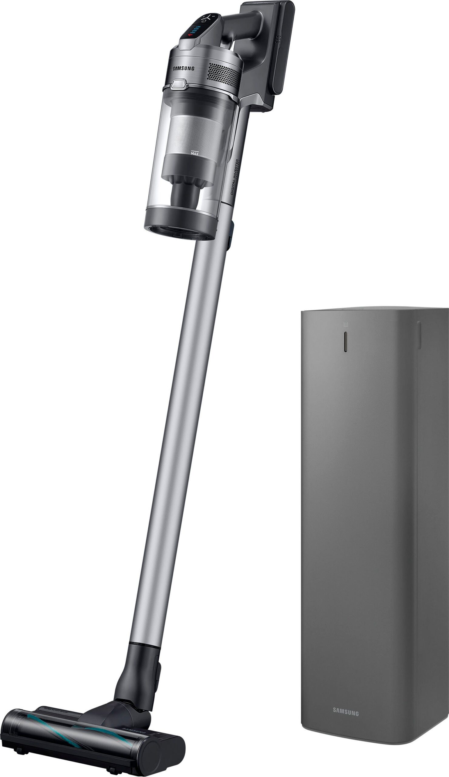 Samsung Akku-Stielstaubsauger Set bestehend aus Jet 75 complete, 550 W, beutellos, und Clean-Station VS20T7536P5/EG – Bild 11