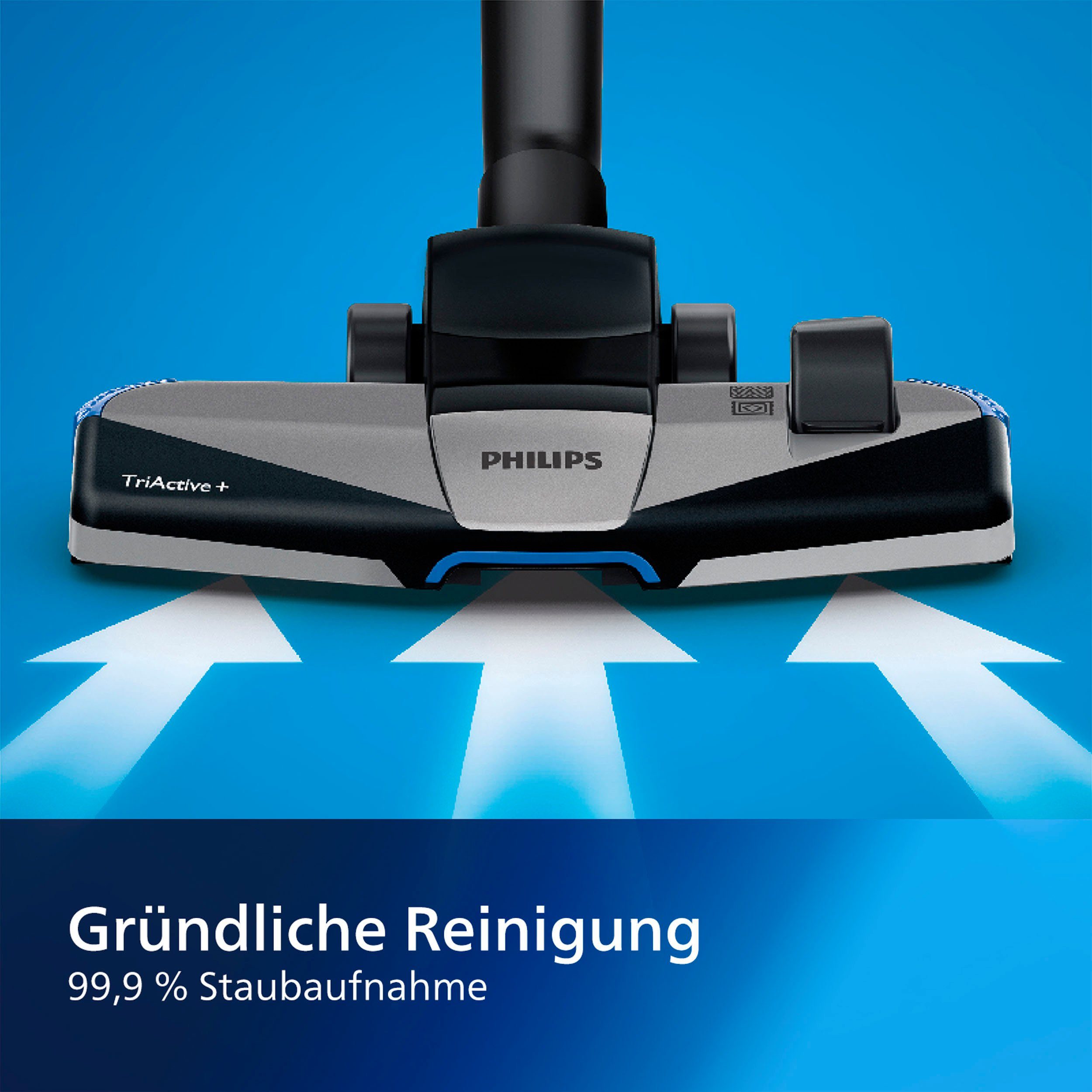 Philips Bodenstaubsauger FC9555/09 PowerPro Active, 900 W, beutellos – Bild 12