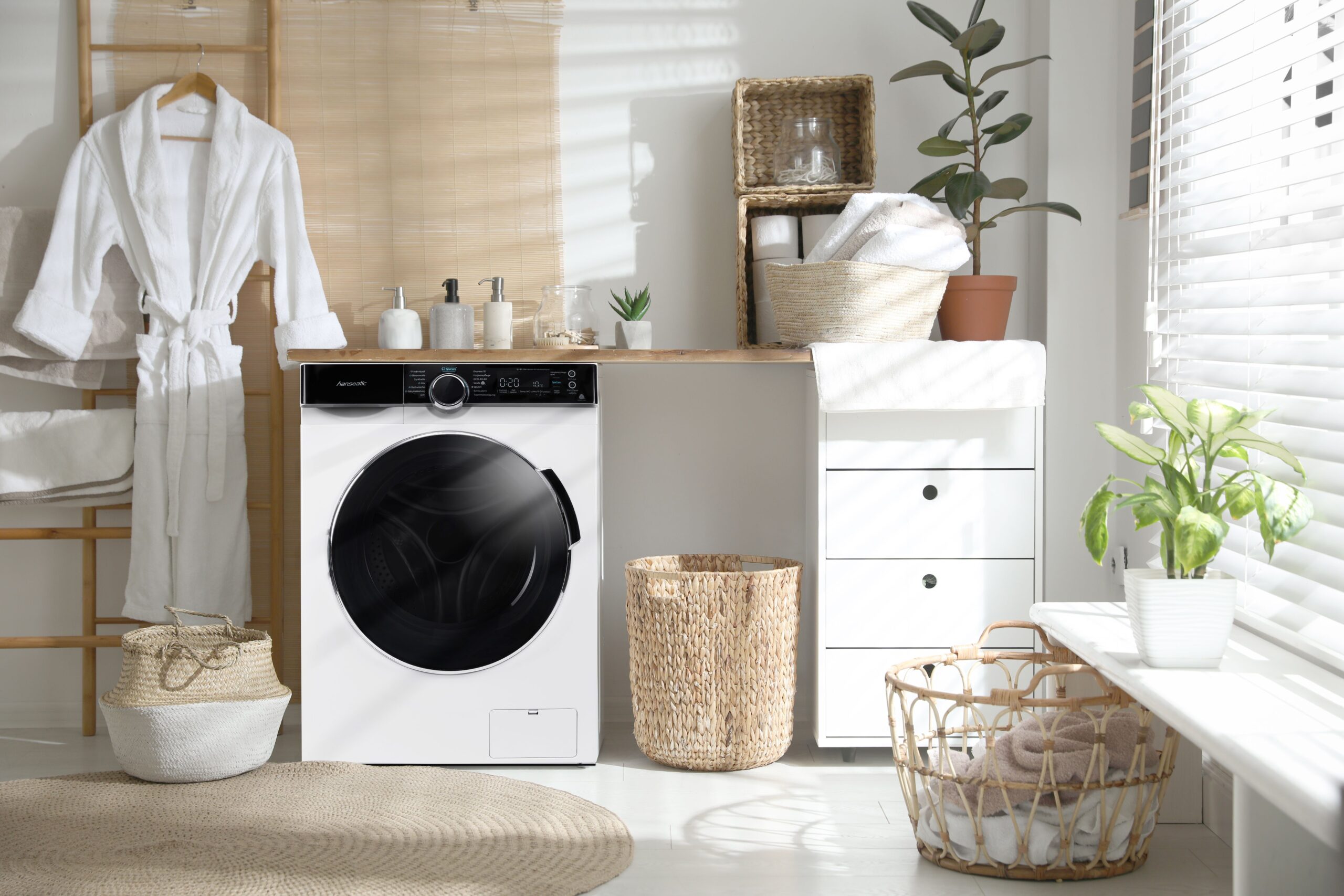 Hanseatic Waschmaschine HWMK814A, 8 kg, 1400 U/min – Bild 17