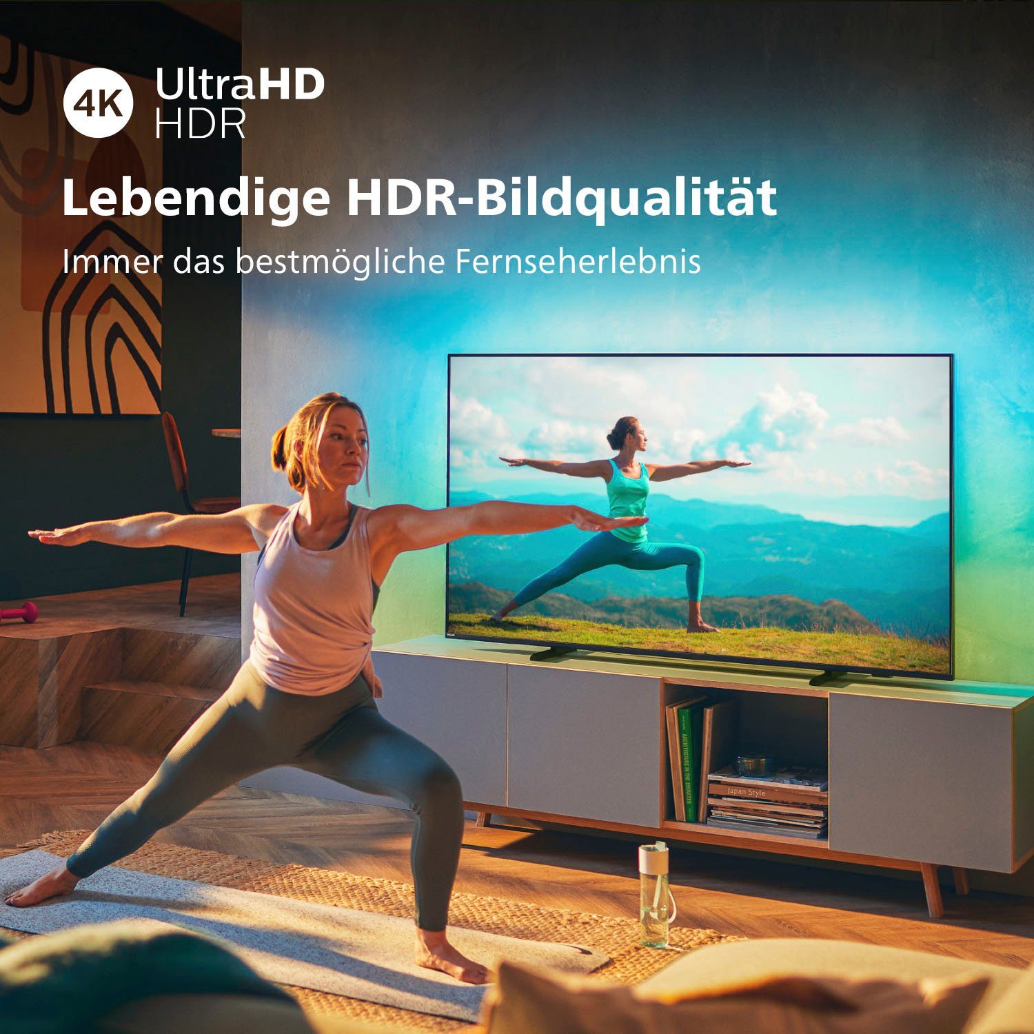 Philips 65PUS8007/12 LED-Fernseher (164 cm/65 Zoll, 4K Ultra HD, Android TV, Smart-TV) – Bild 7