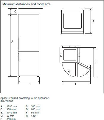 Hanseatic Kühl-/Gefrierkombination HKGK17954DNFI, 179,5 cm hoch, 54 cm breit, NoFrost – Bild 14
