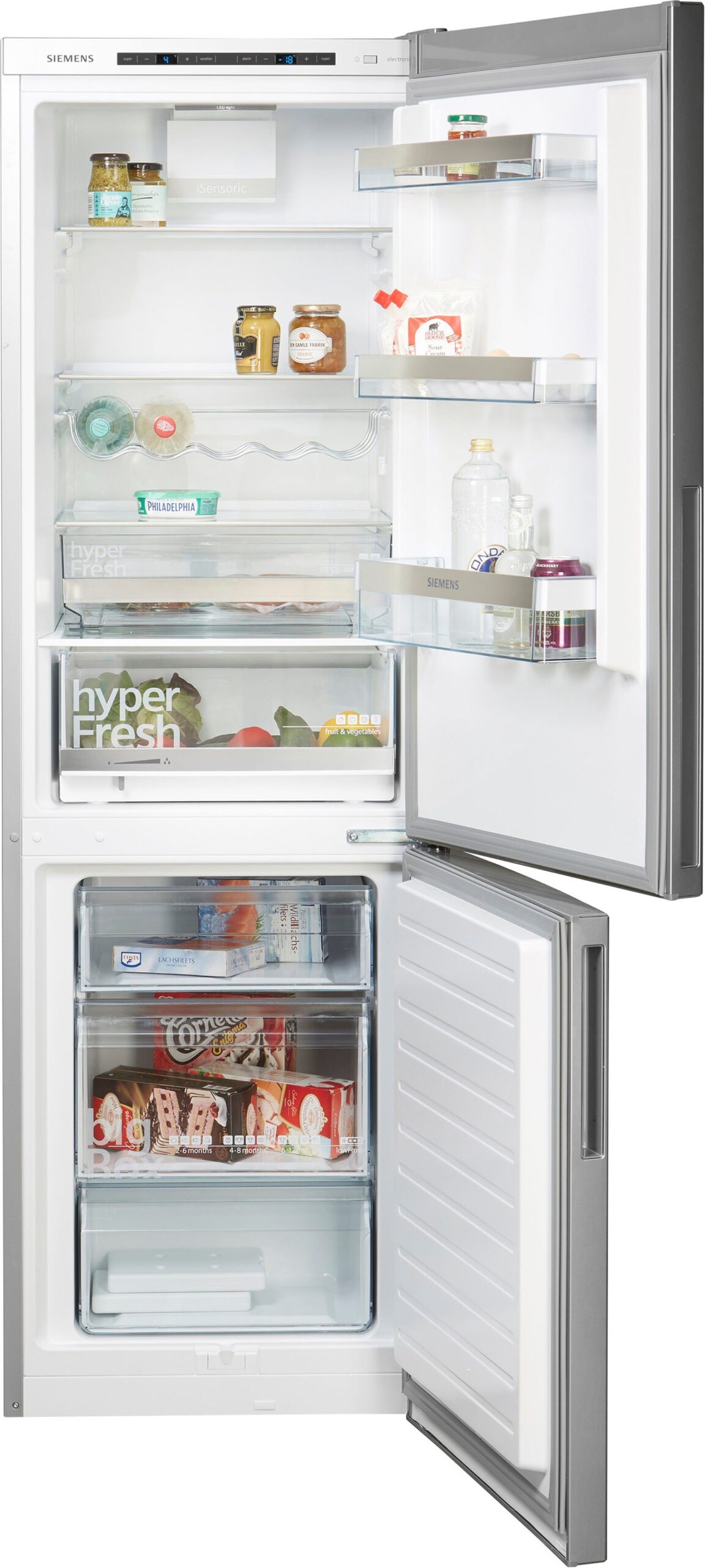 SIEMENS Kühl-/Gefrierkombination KG36EALCA, 186 cm hoch, 60 cm breit – Bild 2