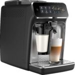 Philips Kaffeevollautomat 3200 Serie EP3246/70 LatteGo, silber, schwarz
