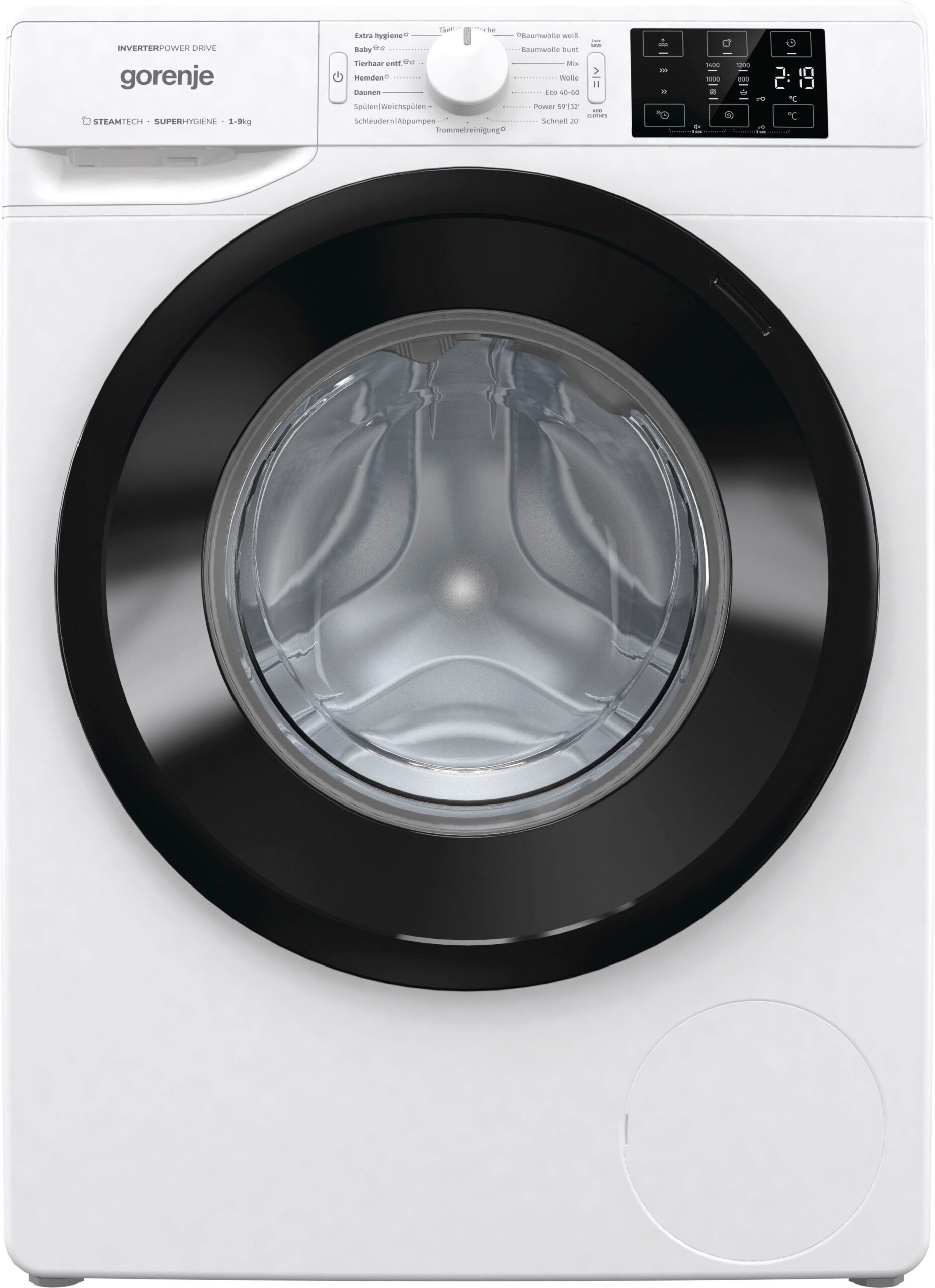 GORENJE Waschmaschine Wave NEI94APS, 9 kg, 1400 U/min – Bild 7