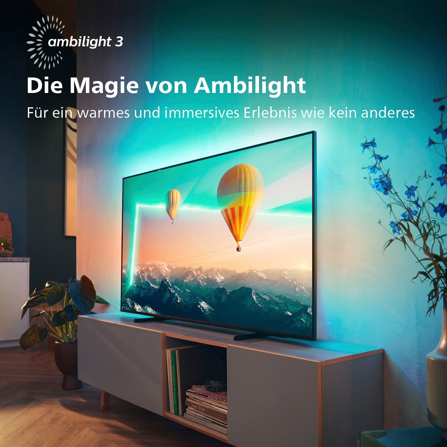 Philips 65PUS8007/12 LED-Fernseher (164 cm/65 Zoll, 4K Ultra HD, Android TV, Smart-TV) – Bild 8