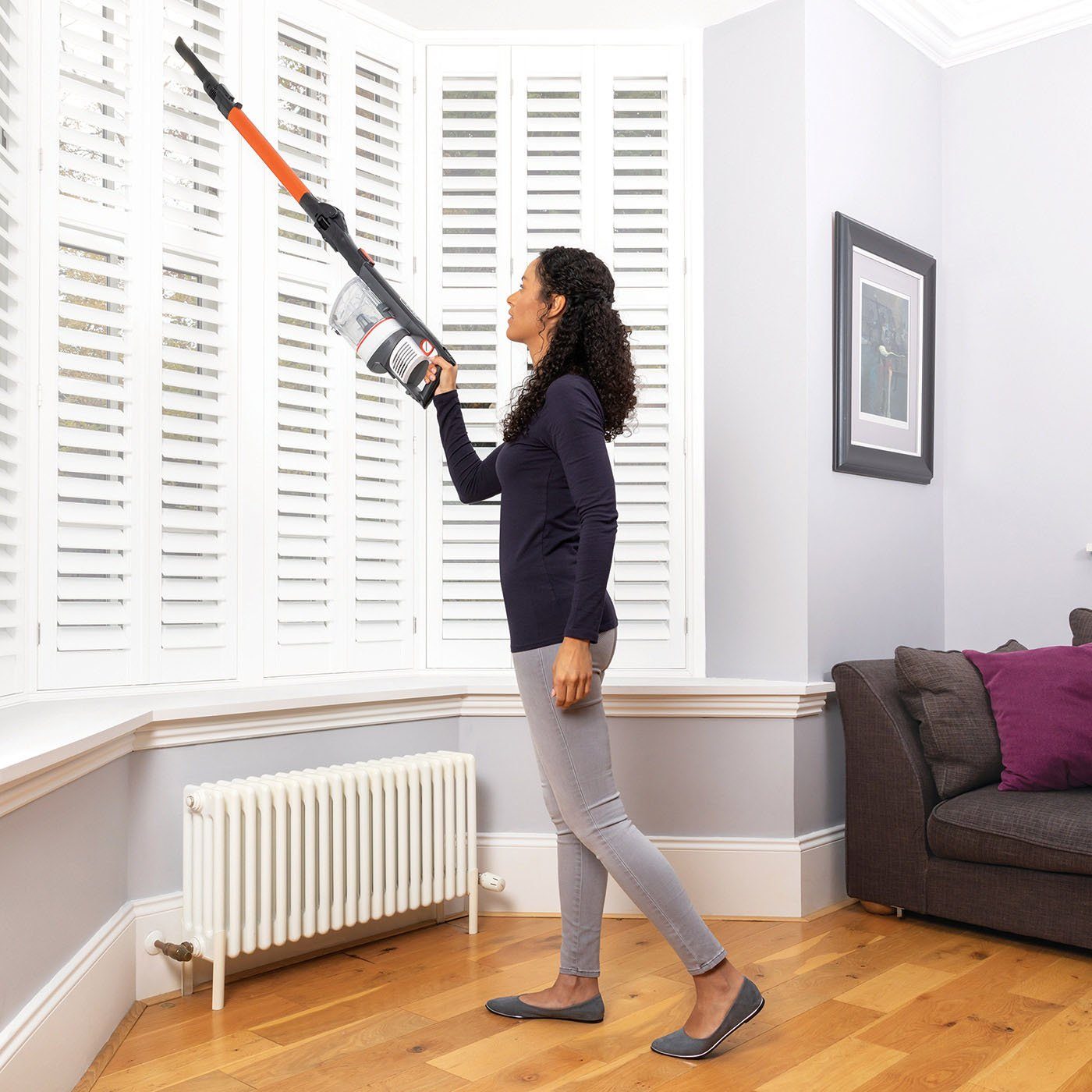 Shark Akku-Stielstaubsauger IZ201EU, Volks-Staubsauger, beutellos – Bild 6