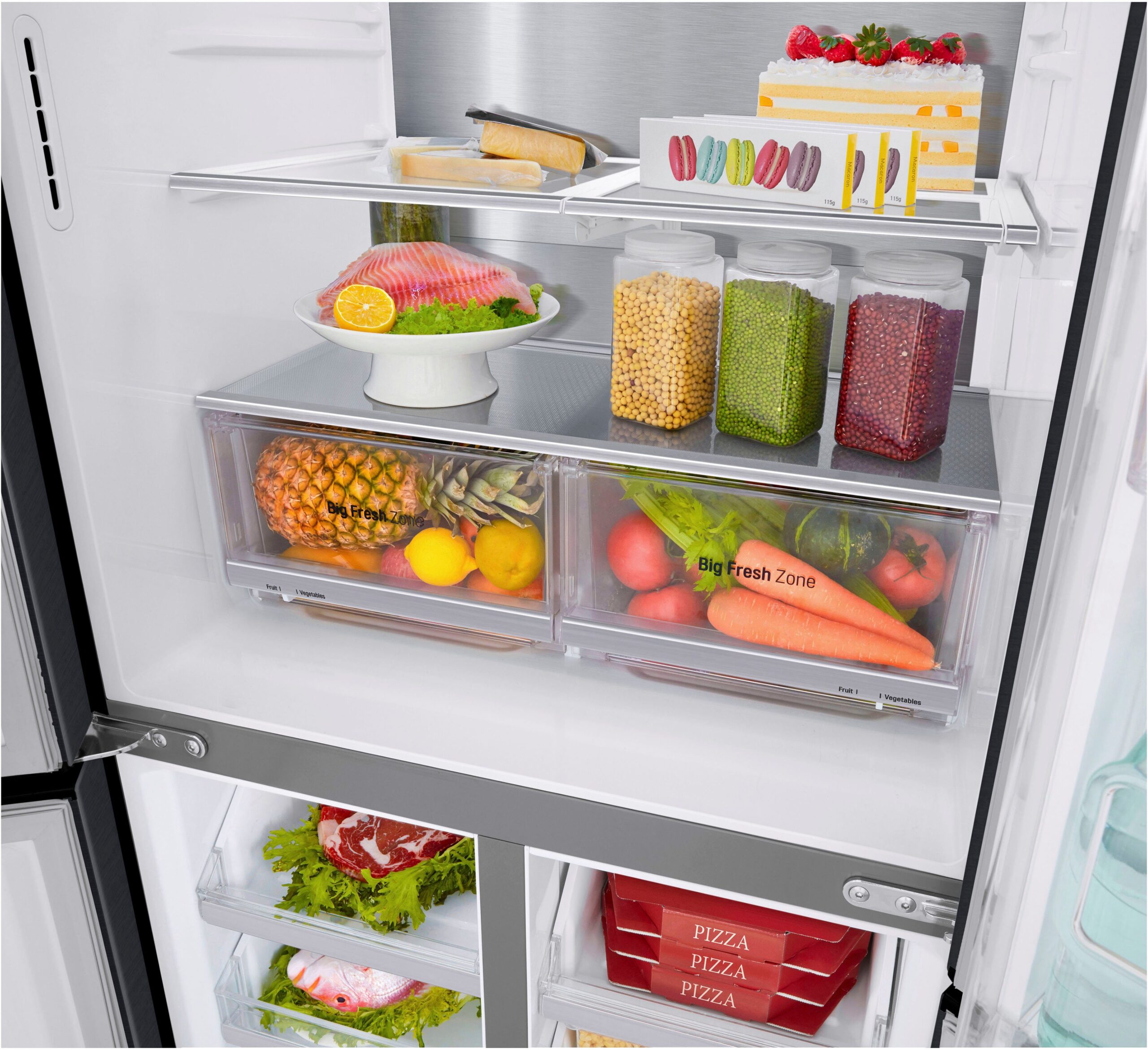 LG Multi Door GMX844MC6F, 178,7 cm hoch, 83,5 cm breit – Bild 20