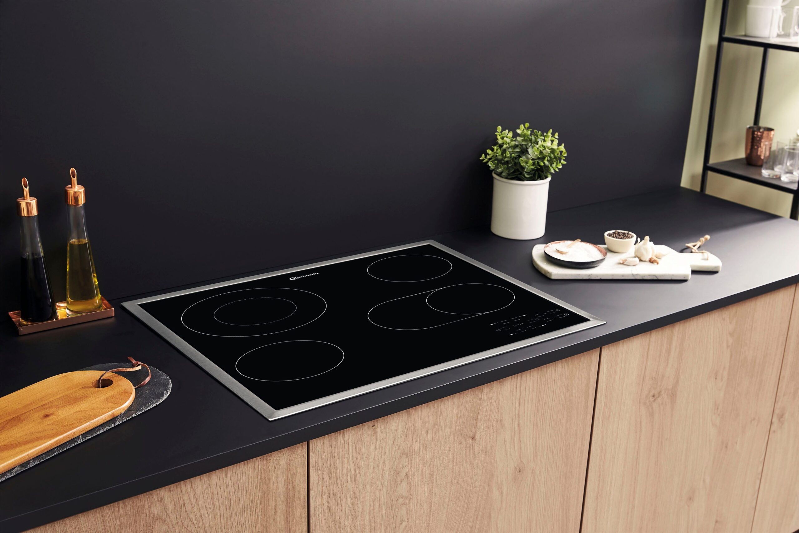 BAUKNECHT Backofen-Set BAKO4 HR6 BLACK, mit 2-fach-Teleskopauszug, Hydrolyse – Bild 13