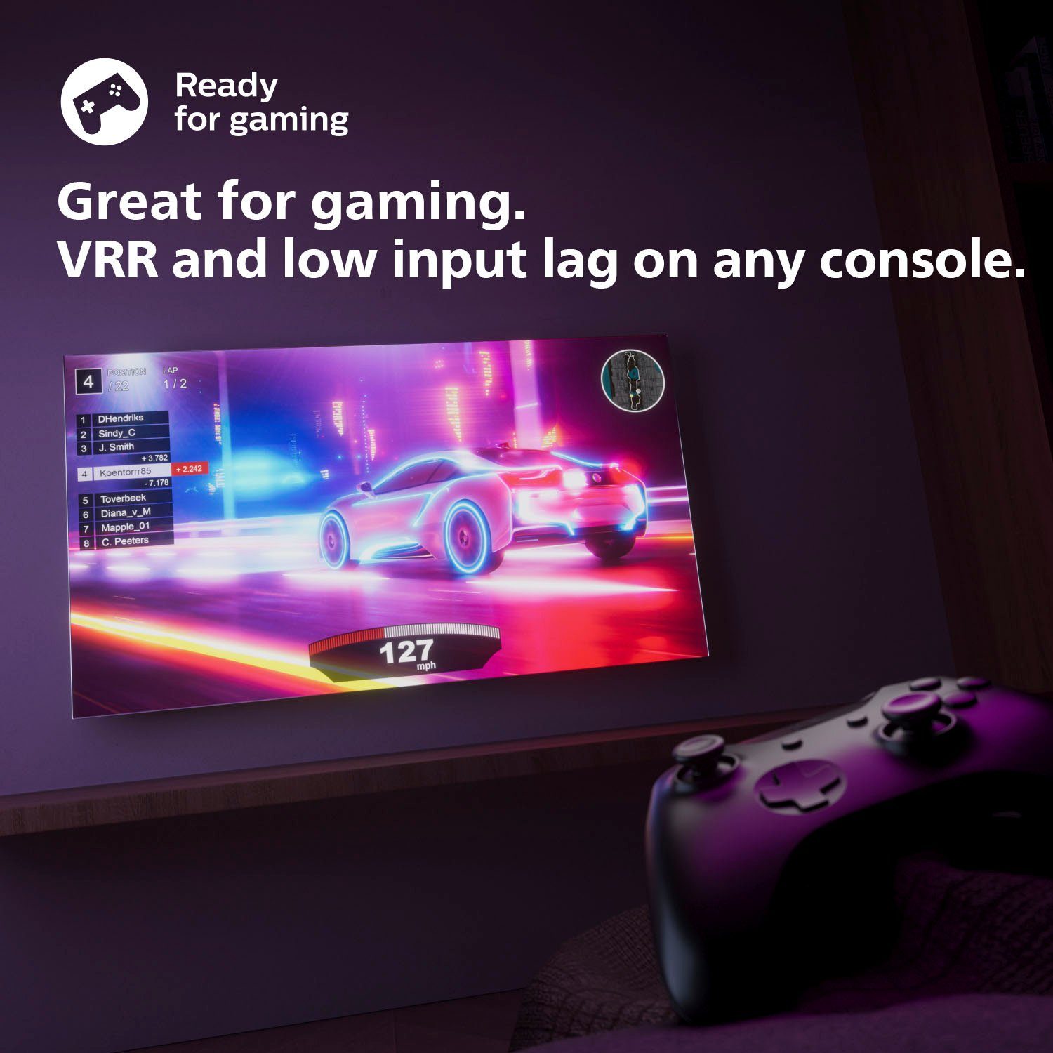 Philips 50PUS7608/12 LED-Fernseher (126 cm/50 Zoll, 4K Ultra HD, Smart-TV) – Bild 6