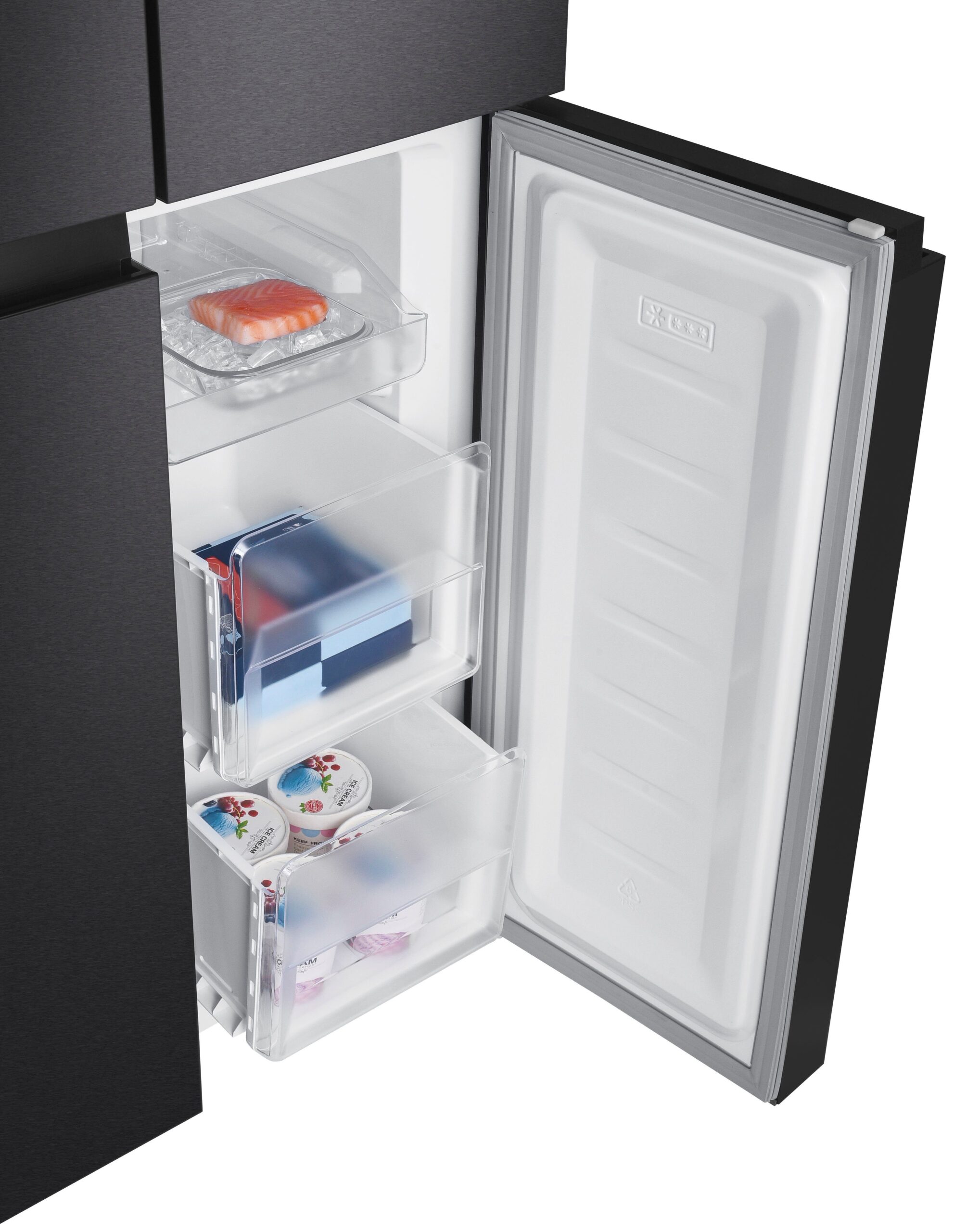 Hanseatic Multi Door HCDB18080DWDBI, 180 cm hoch, 79 cm breit, No Frost – Bild 7